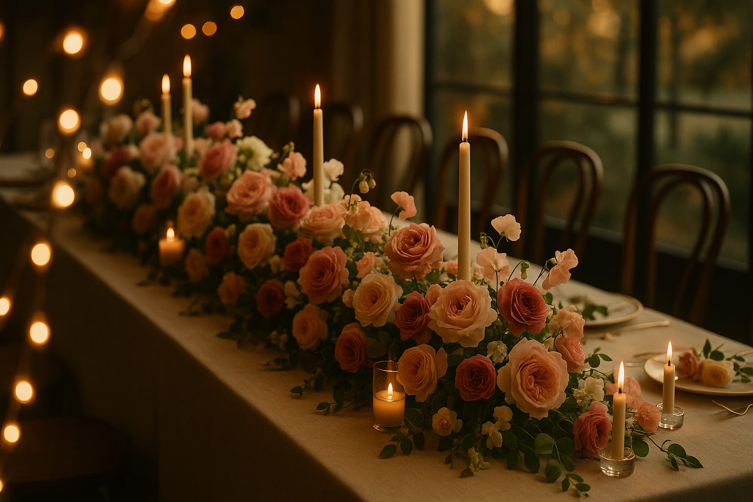 WEDDING · LONG TABLE