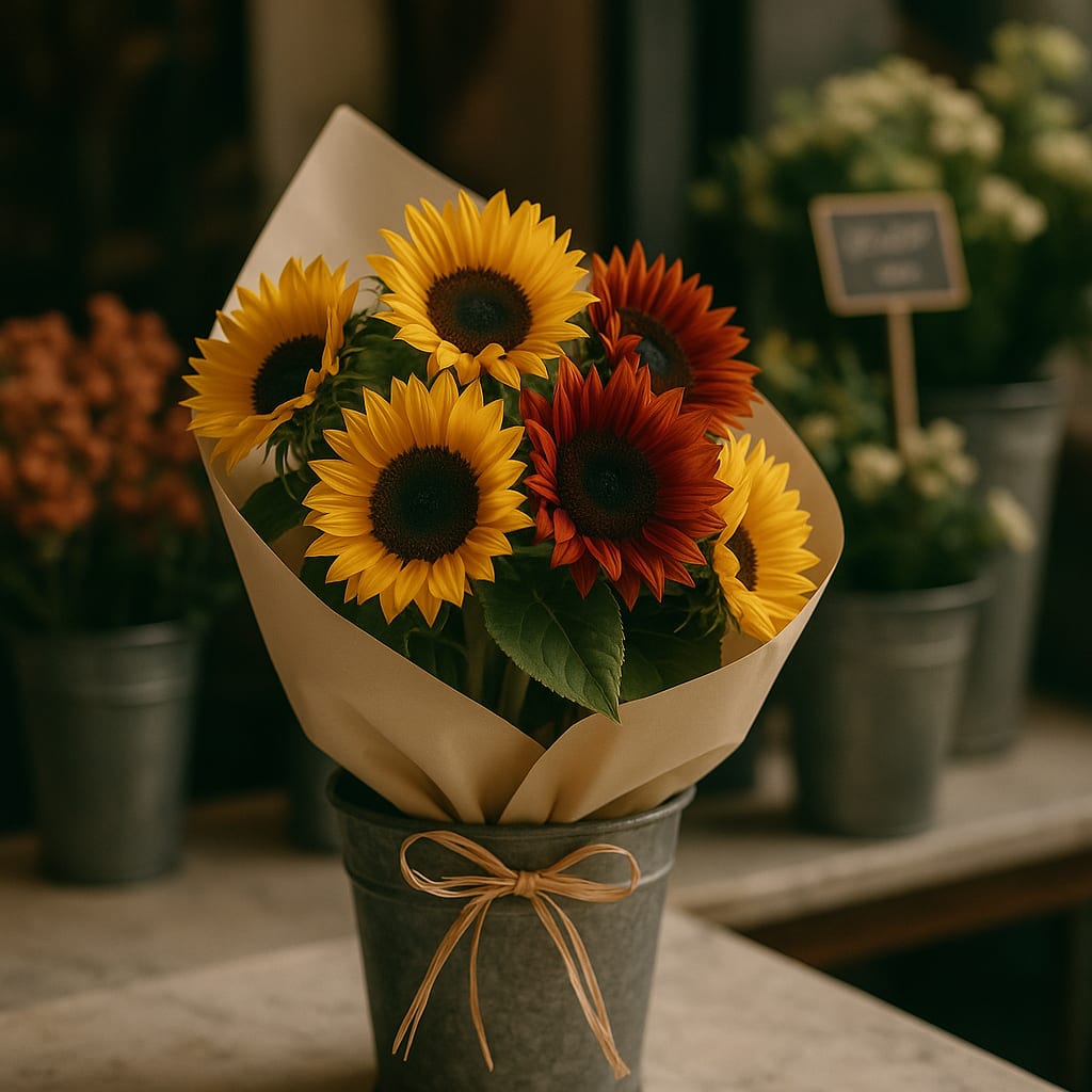 IN STORE · SUNFLOWERS