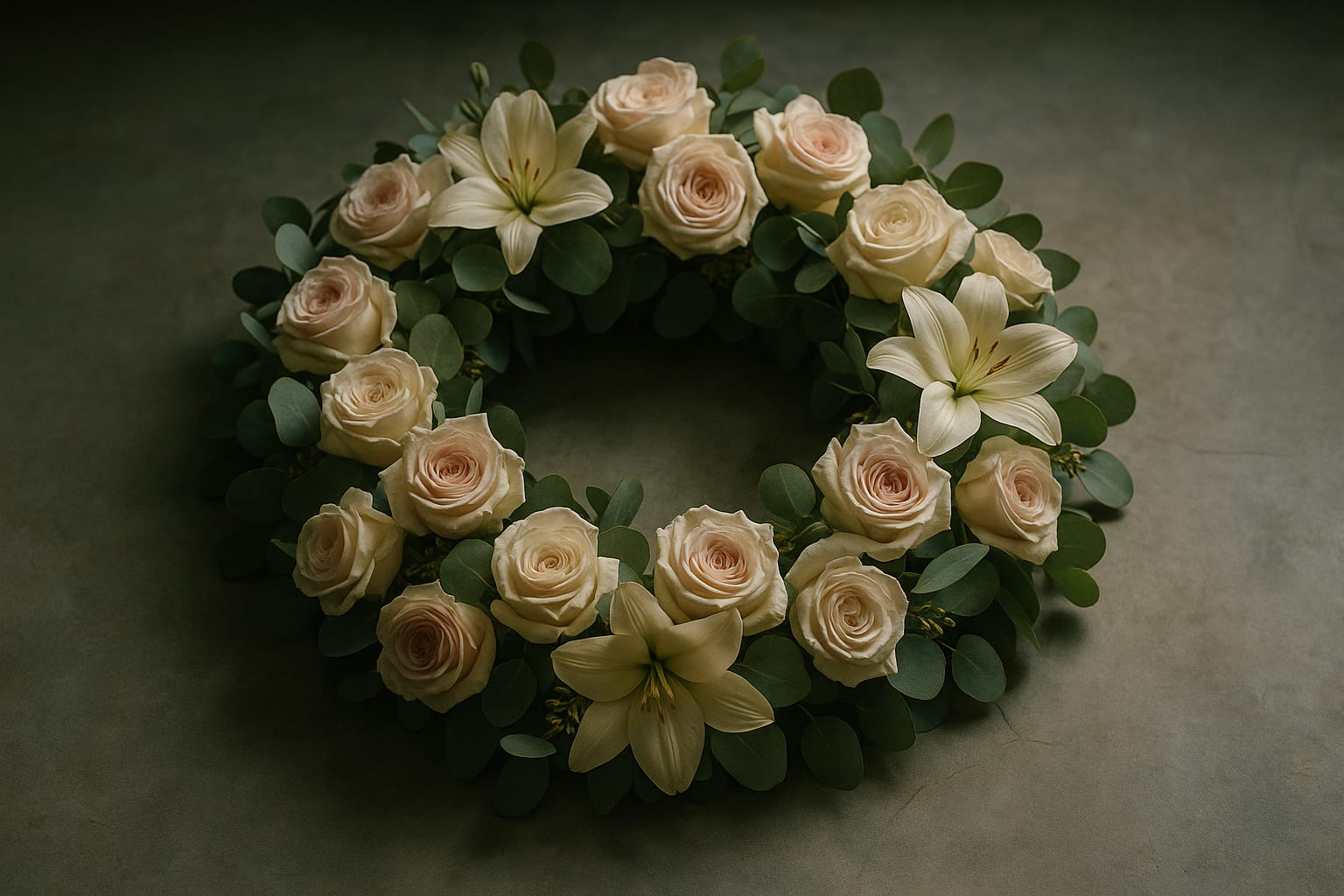 Sympathy wreath